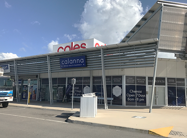 Calanna Pharmacy Deeragun Fit-Out