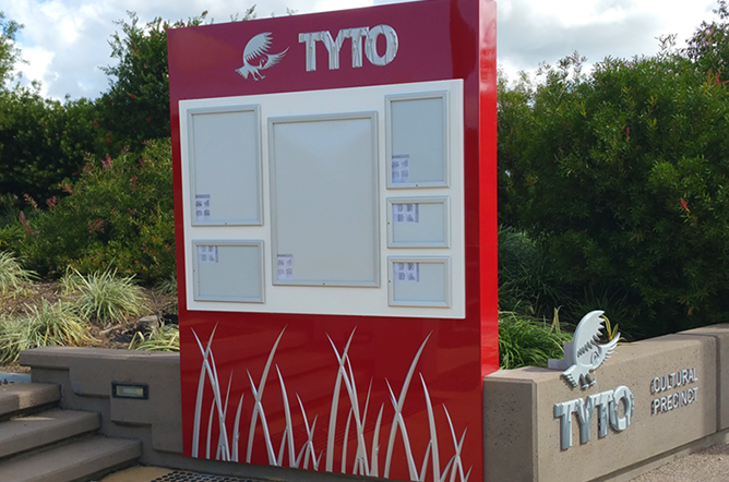 Tyto Wetlands Monument Signs